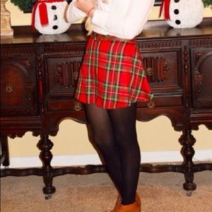 Plaid Skirt